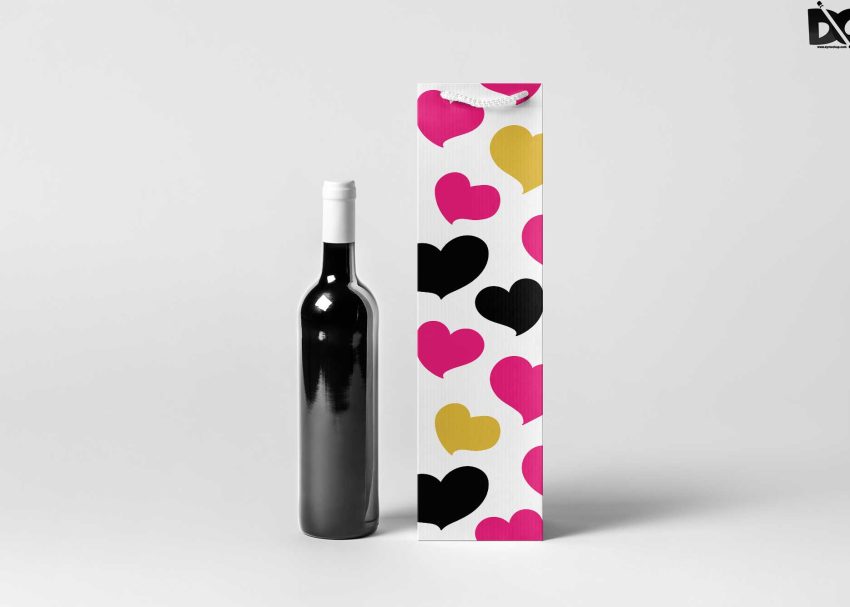 Free PSD Mockups 3 Free Wine Packaging Mockup