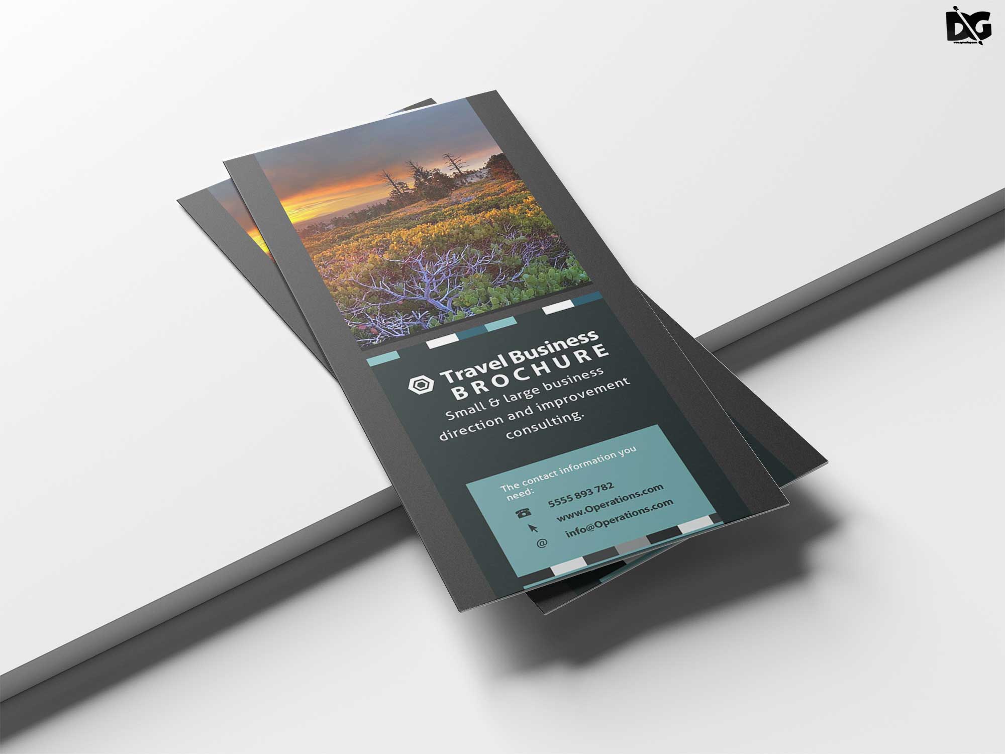 Download Free Tourism Brochure Template 3 Free Tourism Tri-Fold Brochure Template