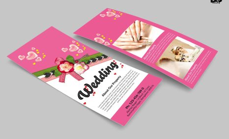 Free Download Wedding Proposal Rack Card Template