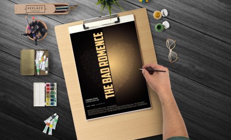 Free Face Poster PSD Template