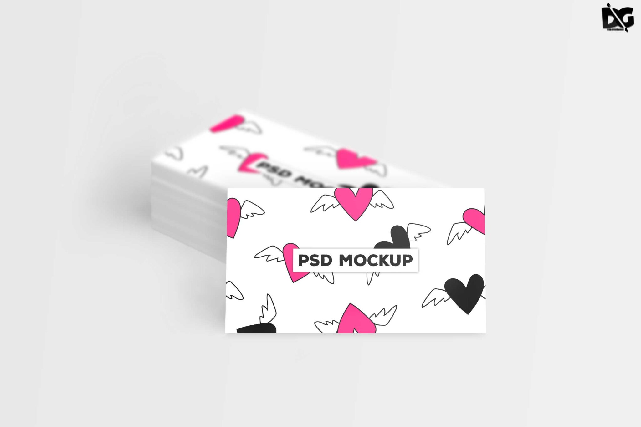 Free Business Card Mockup