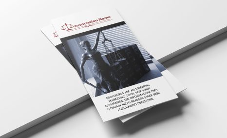 Free PSD Clean Law Form Tr-Fold Brochure Template