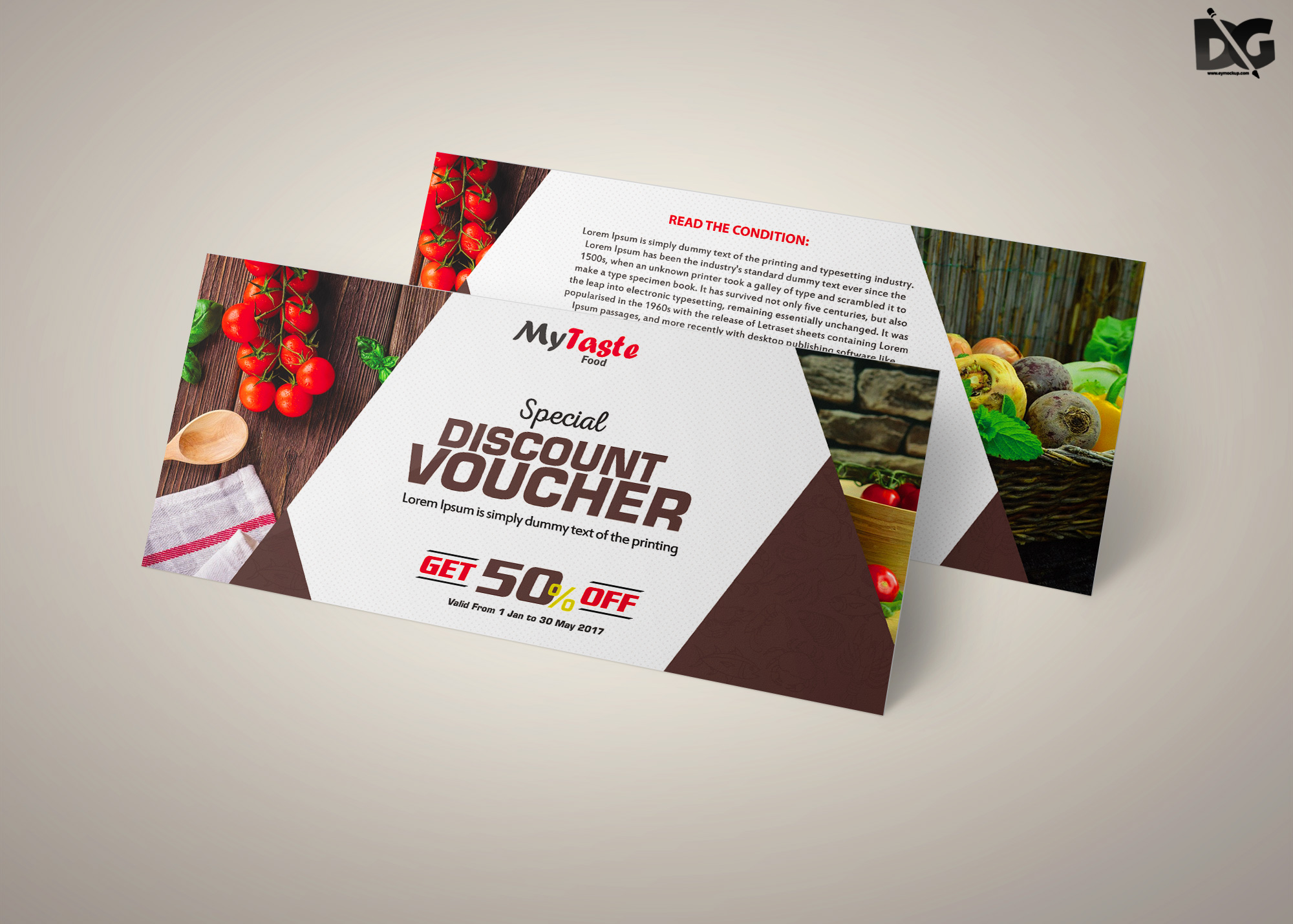 Free PSD Coupon Voucher Template Download 1 Free PSD Discount Voucher Template