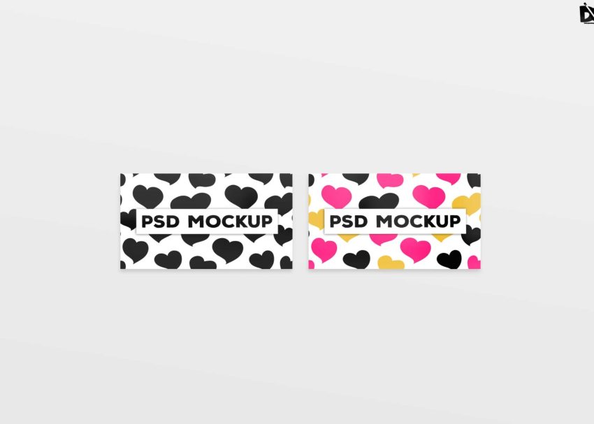 Free PSD Mockups 8 business card templates free download