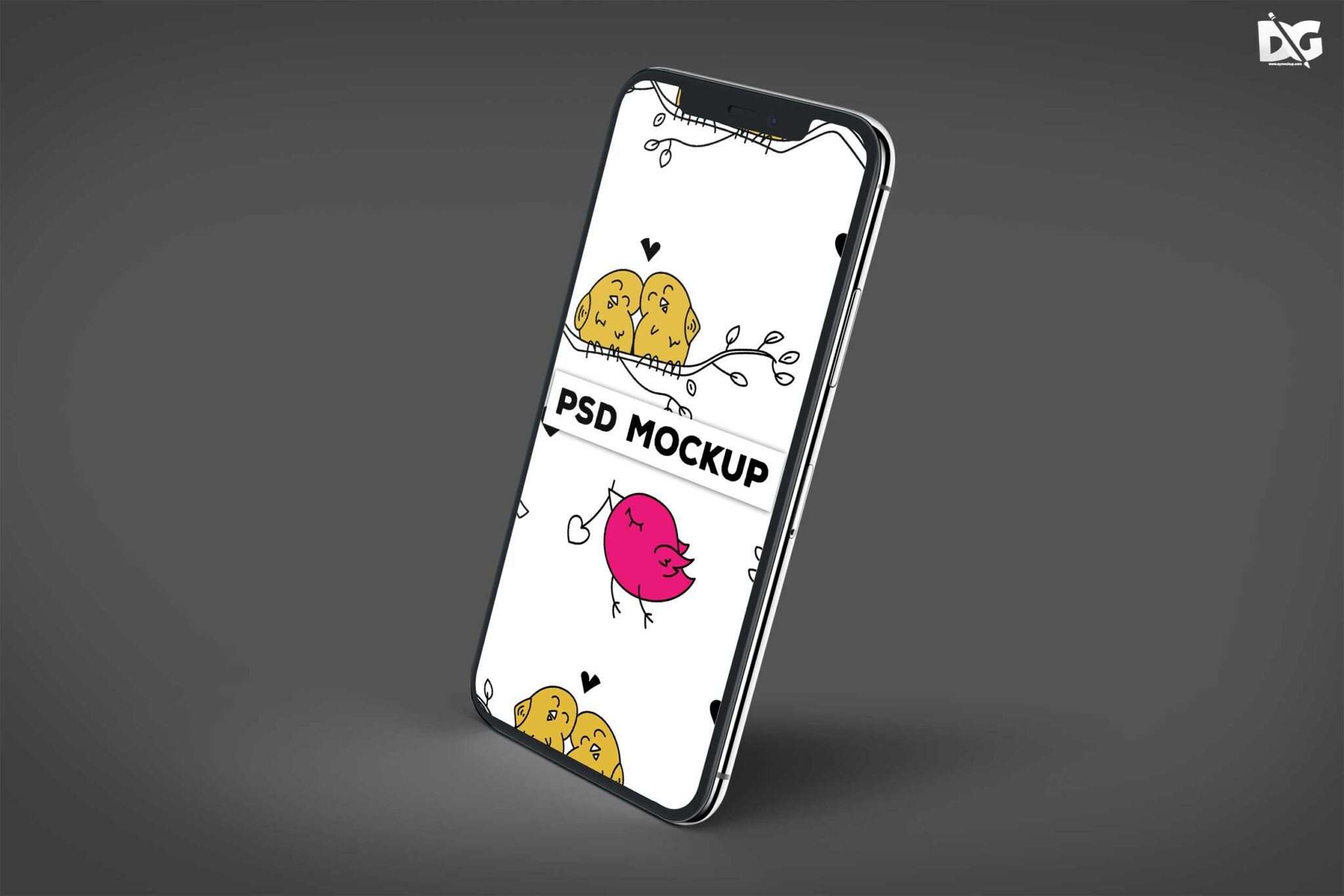 Download Free Vertical iPhone 7 Mockup 1 Free iphone 7 Mockup