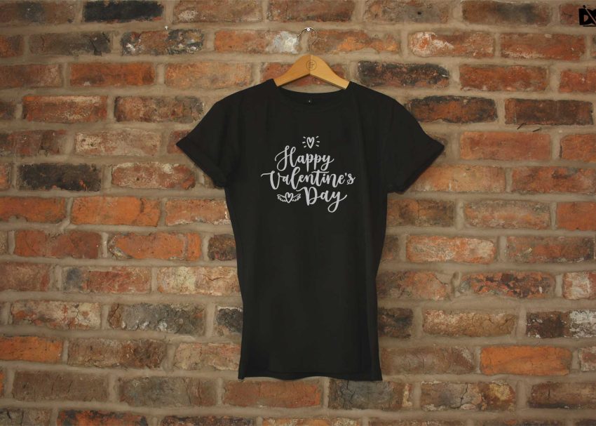 Free Wall Tshirt Design Mockup