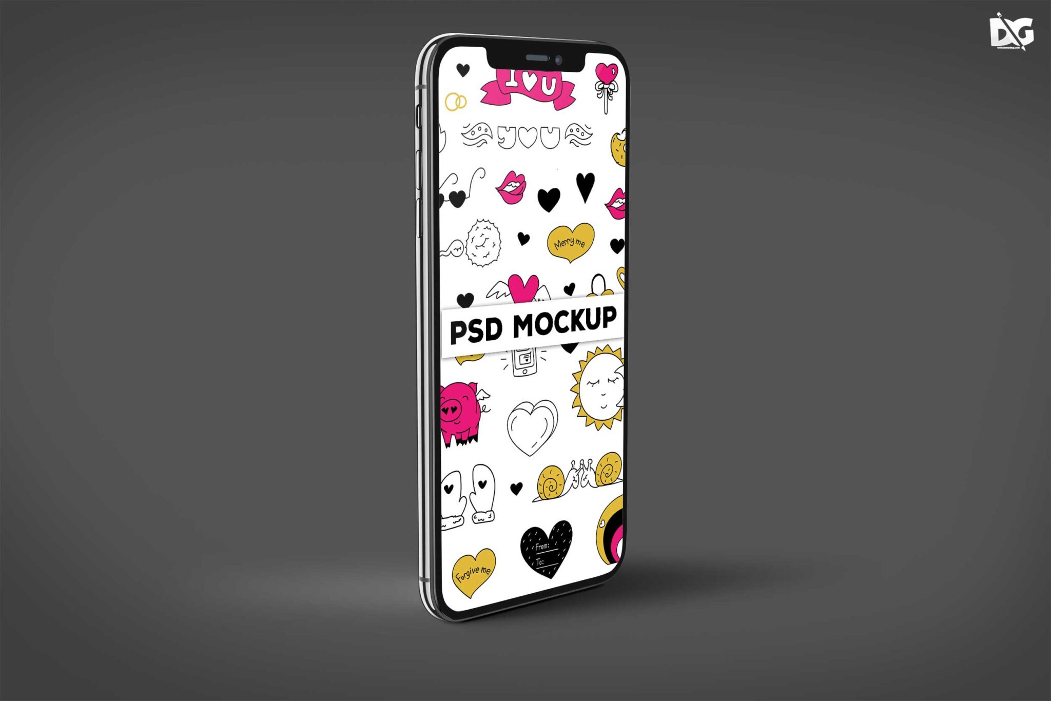 Download Free iPhone Mockup PSD 7 Free iphone Mockup