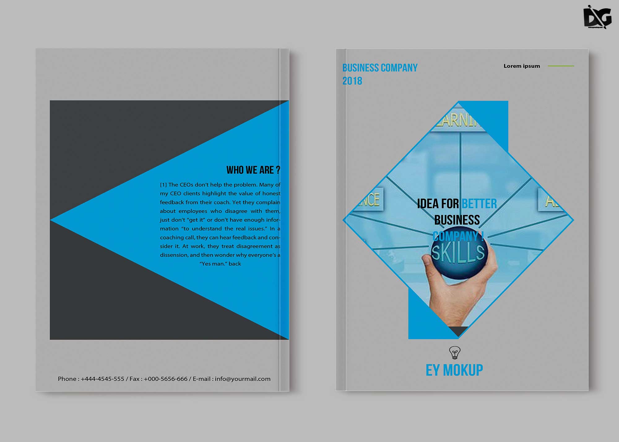 Free Modern Corporate Creative Brochure Template