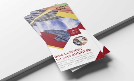 Free Modern Tri-Fold Business Brochure Template