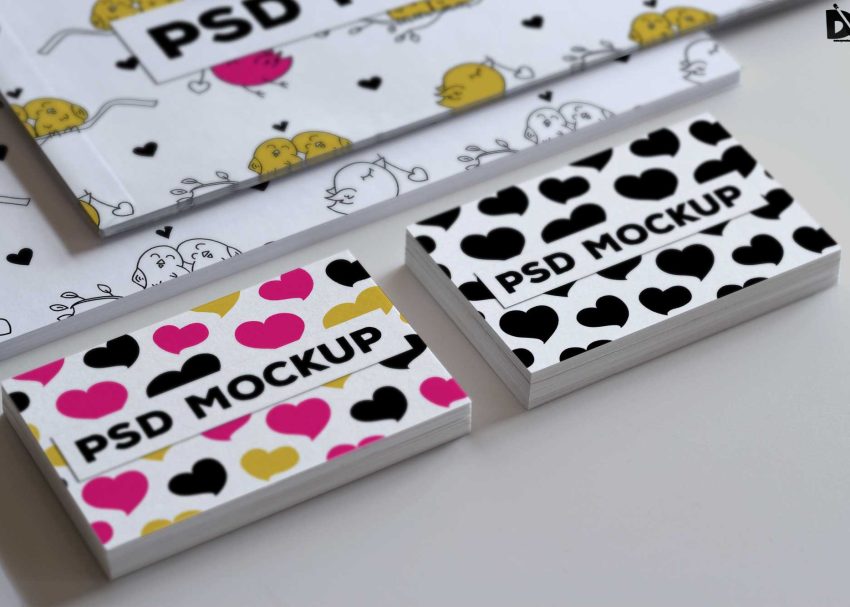 Free Business Card PSD Mockup