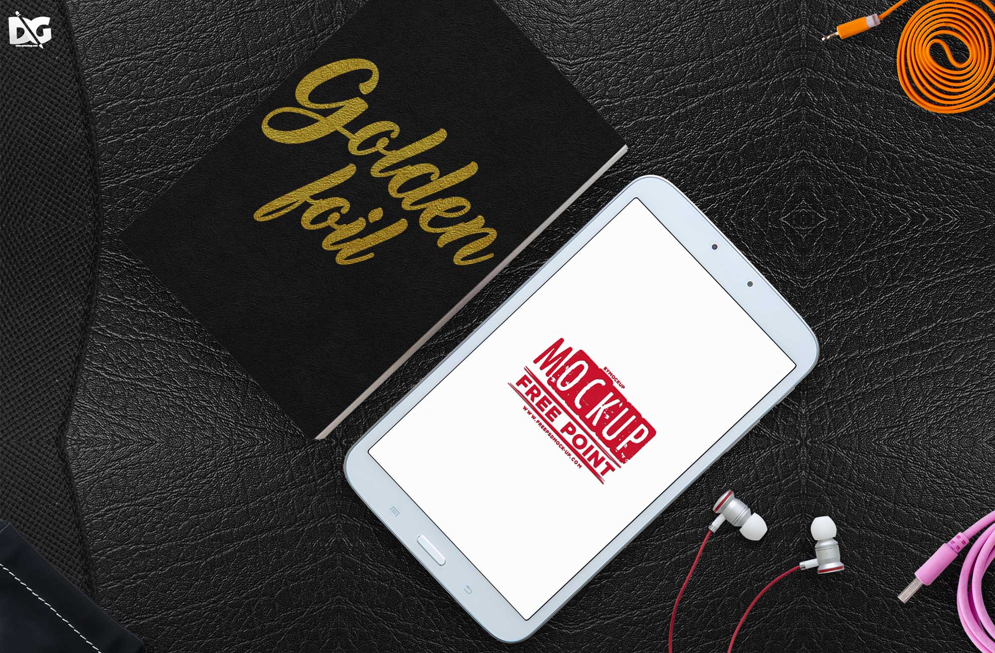 Free PSD Book Cover Mockup