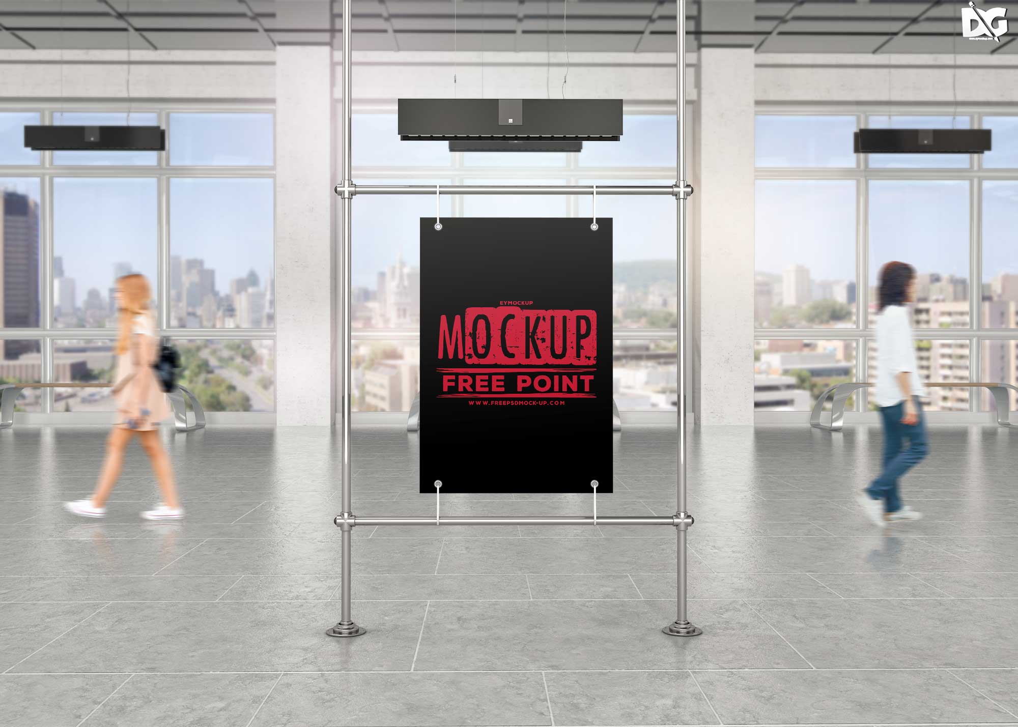 Advertising Billboard Mockup