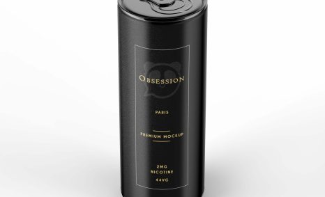 Premium Glucose Drink Label Mcokup