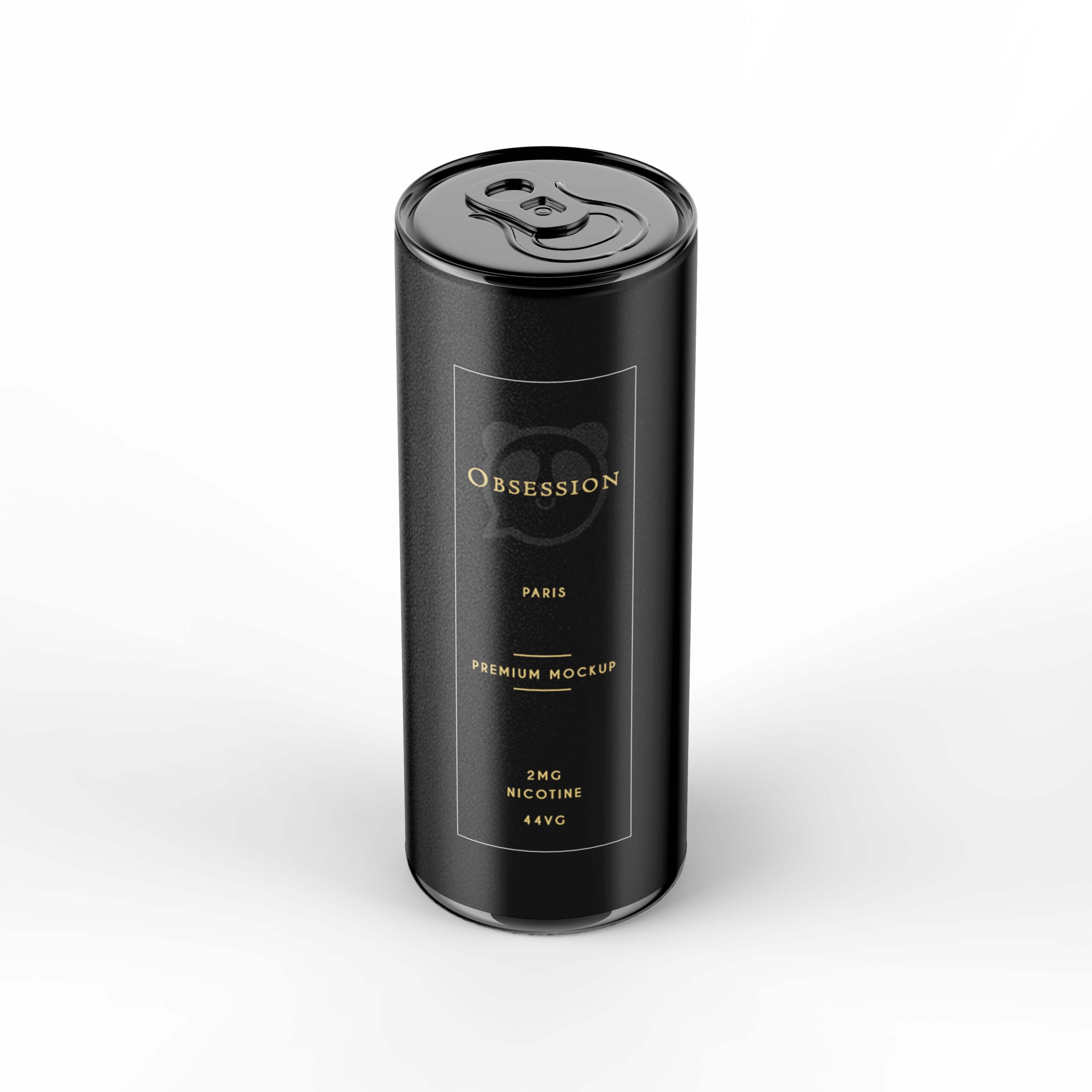 Premium Glucose Drink Label Mcokup