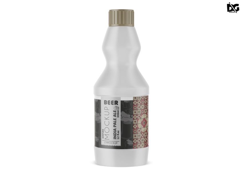 Bottle Label Presentation Mock-up
