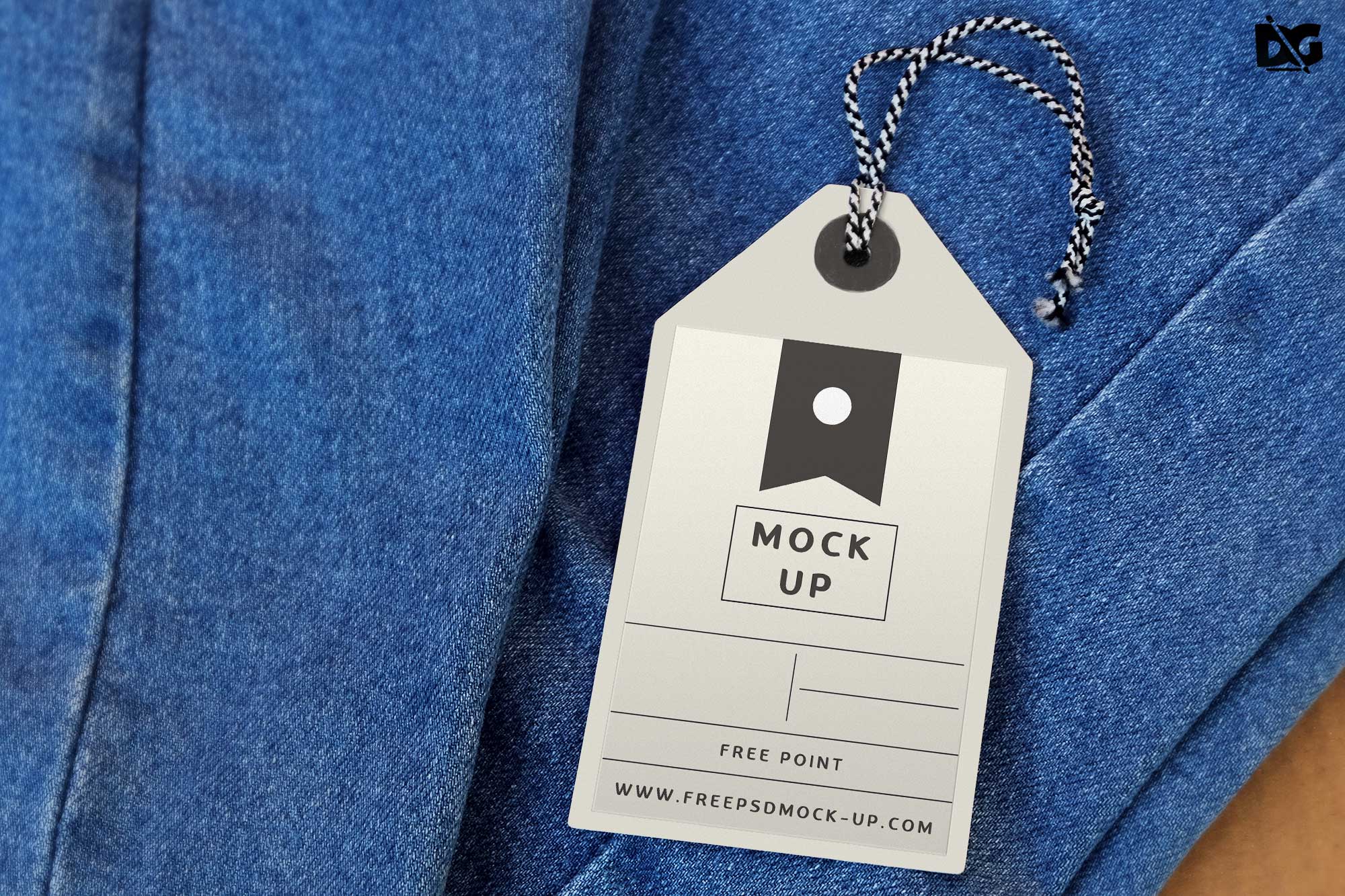 Tag Label Mockup