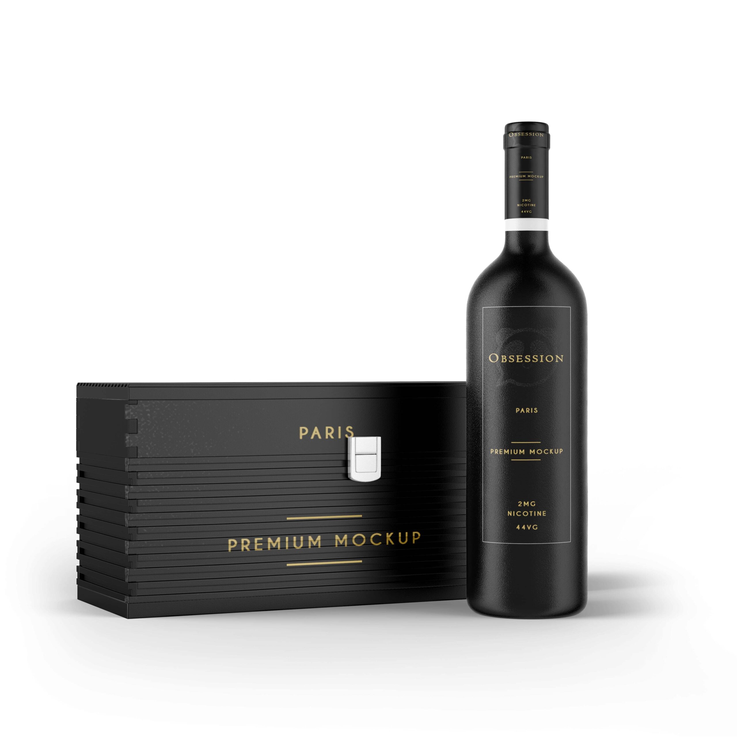 Elegant Wine Bottle Label Mockup 2 Luxurious Wine Bottle Label Packaging Mockup scaled