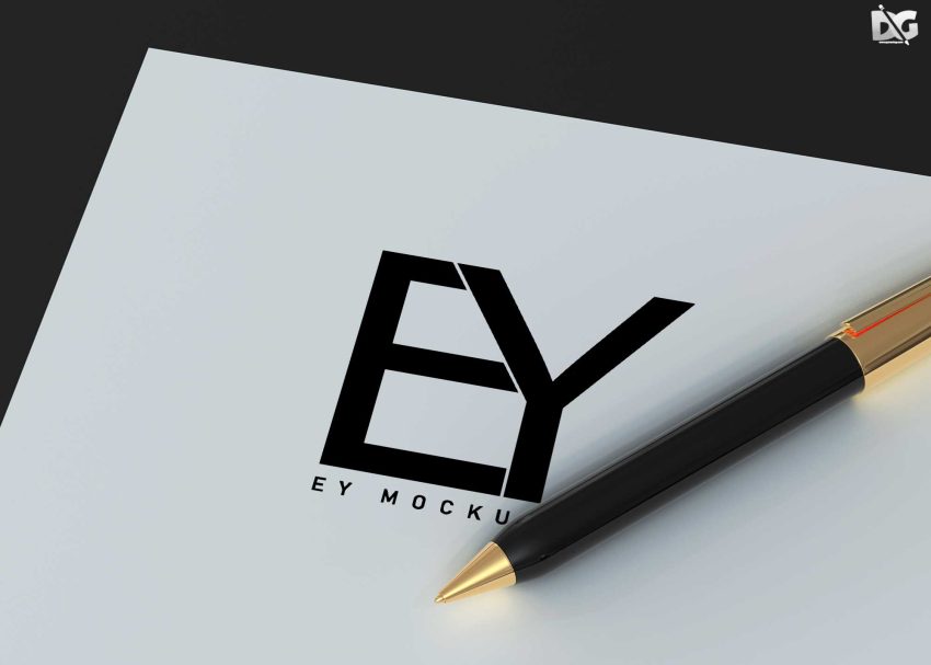 Custom Promotional Pen Mockup