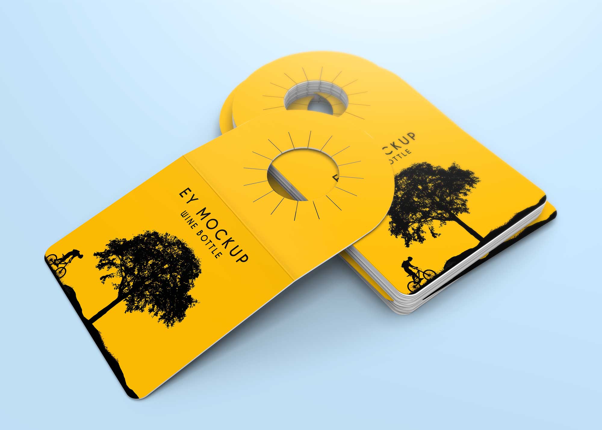 Bottle Neck Label Mockup