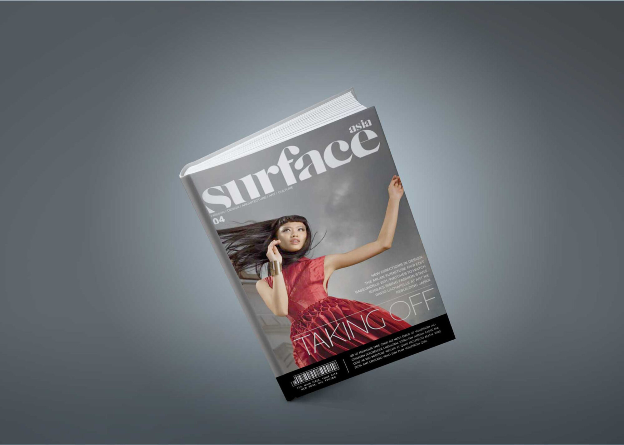 Download Free Fashion Magazine Mockup 12 Free Fashion Magazine Book Cover PSD Mockup