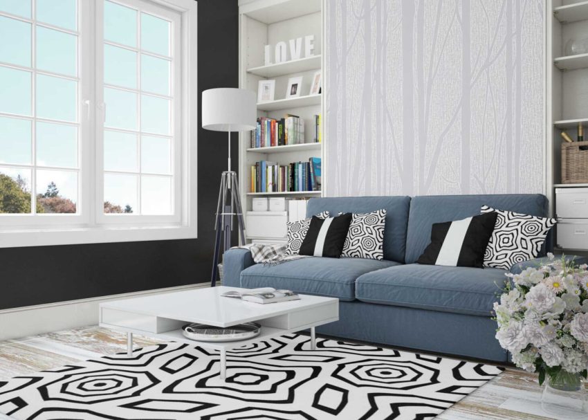 Free PSD Wall Artwork Design Mockup