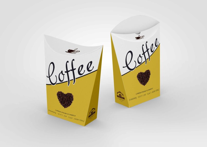 Free PSD Mockups 7 Paper Pouch Label Mockup
