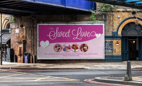 Best New City Side Billboard Design PSD Mockup