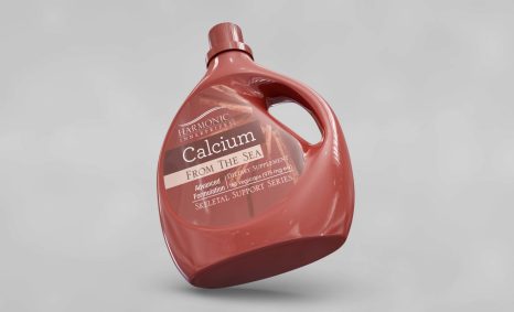 Free PSD Calcium Liquid Can Bottle Mockup