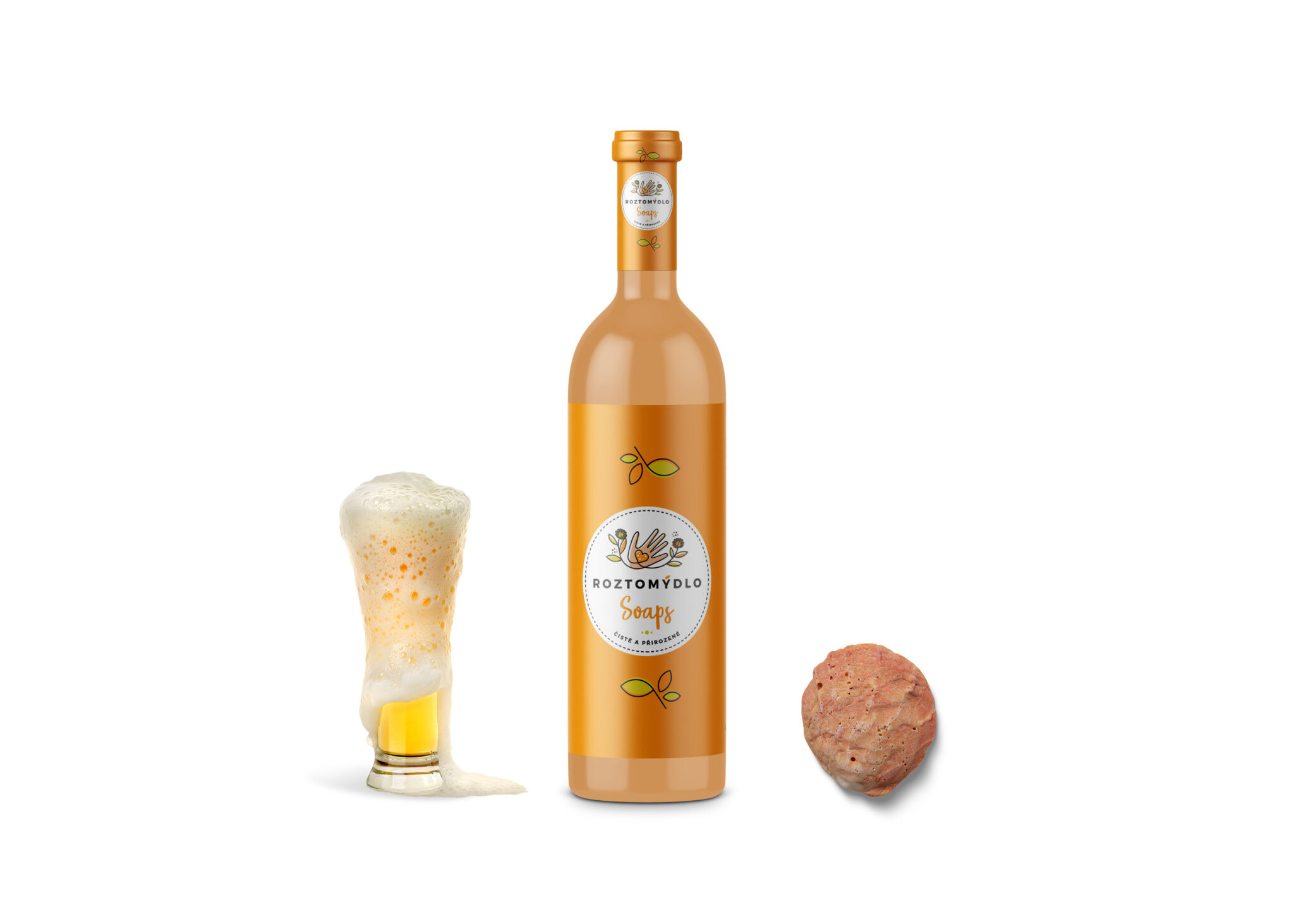 Orange Fruit Beer Label Mockup Download 4 Orange Fruit Beer Bottle Label Mockup