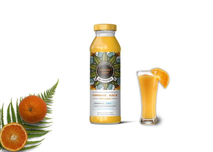 Free PSD Mockups 1 Healthy Juice Bottle PSD Mockup