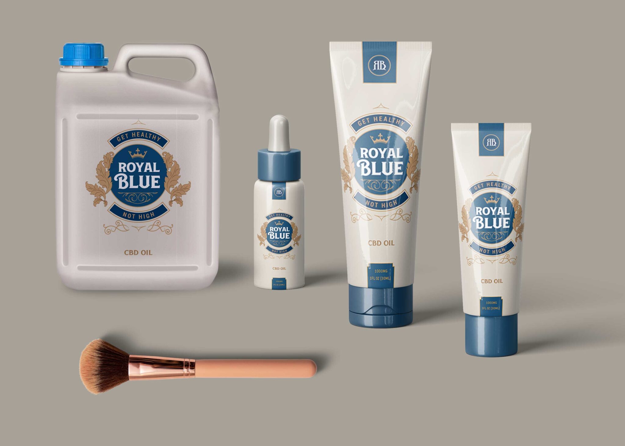 Free PSD Mockup for Beauty Products 1 Collection Beauty Product Mockup