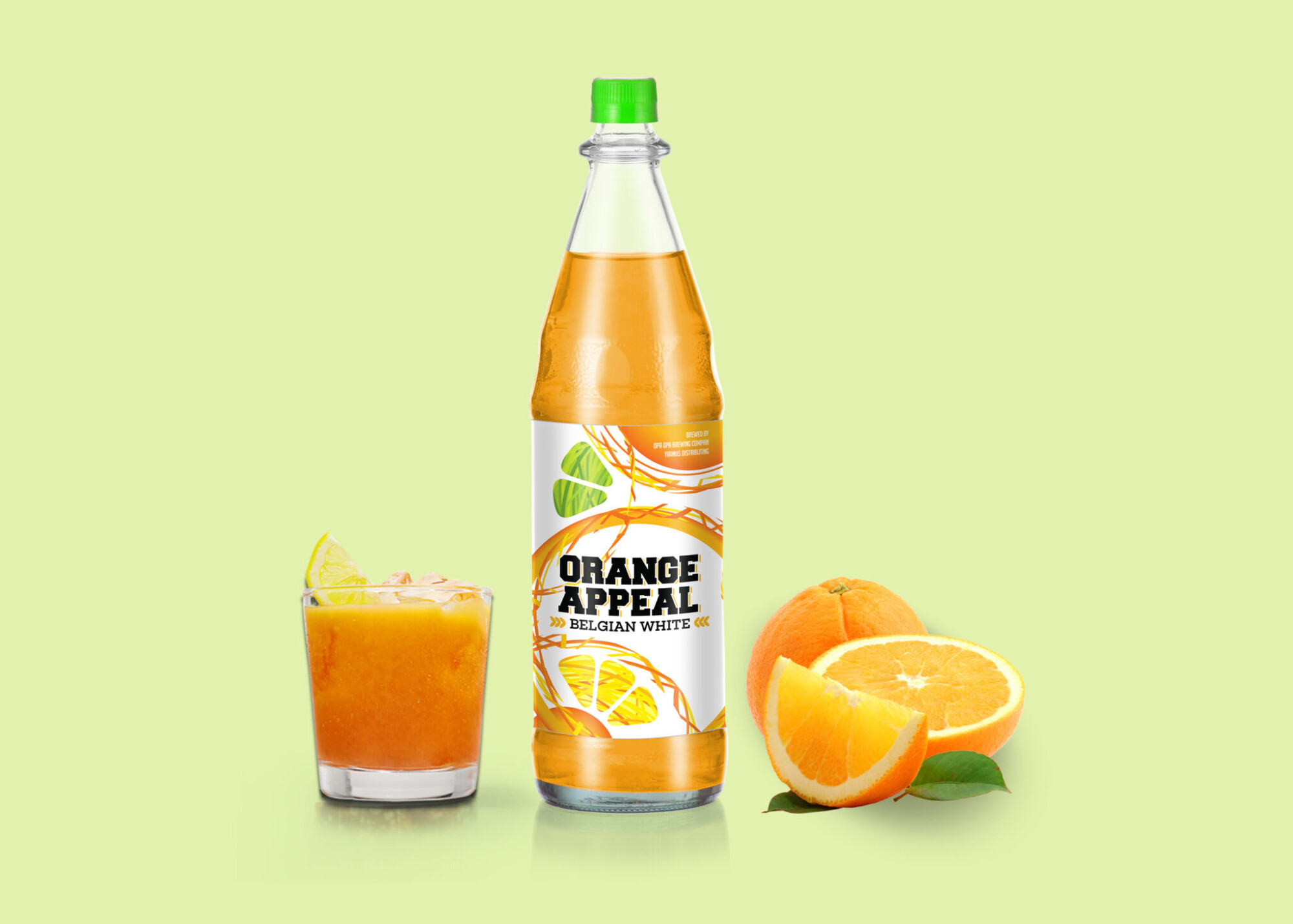 Cold Pressed Juice Bottle Mockup