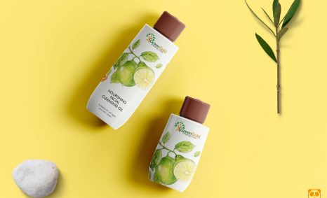 New Ceramic Bottle Label Mockup 2019