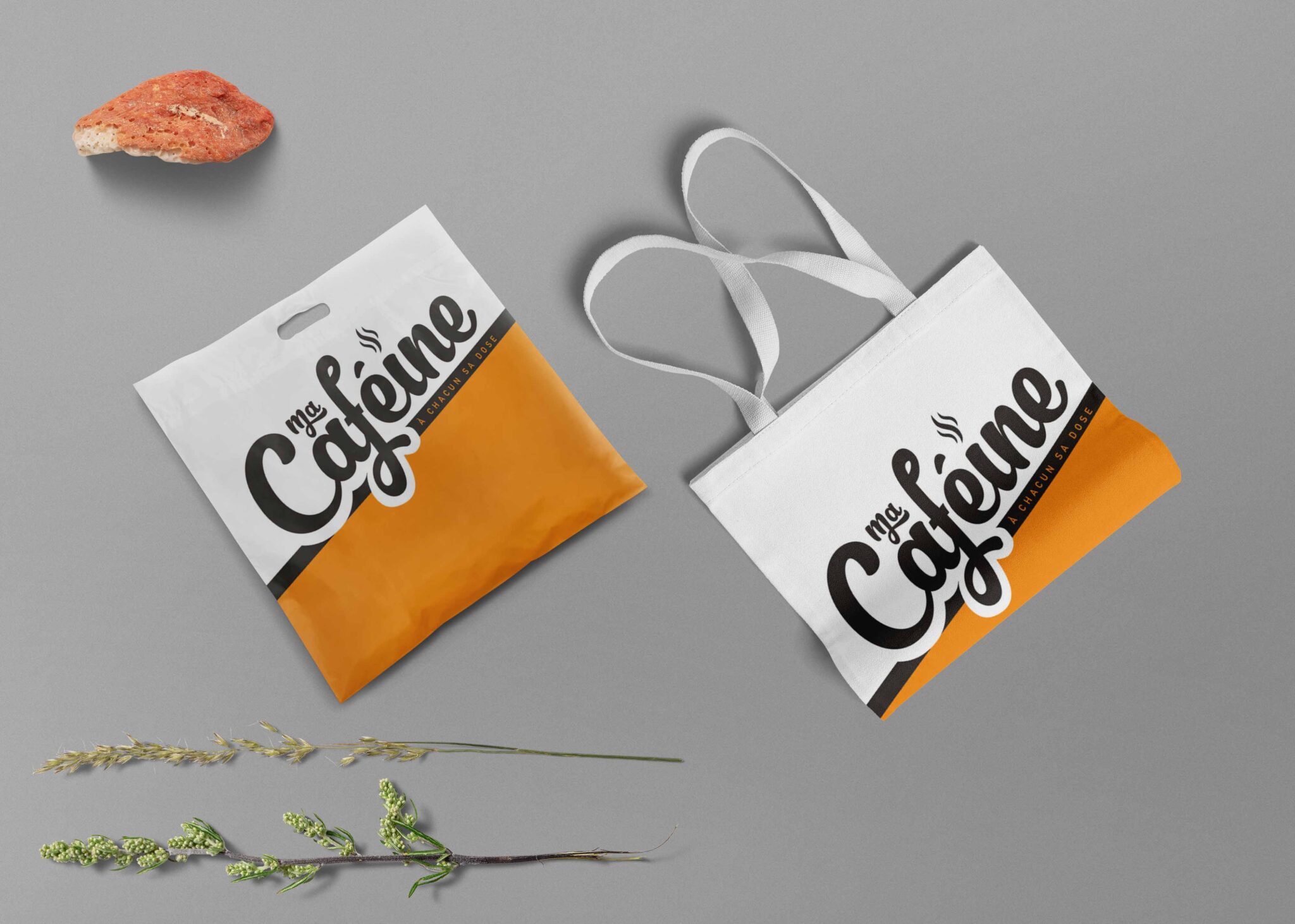 Branding Bag Label Mockup