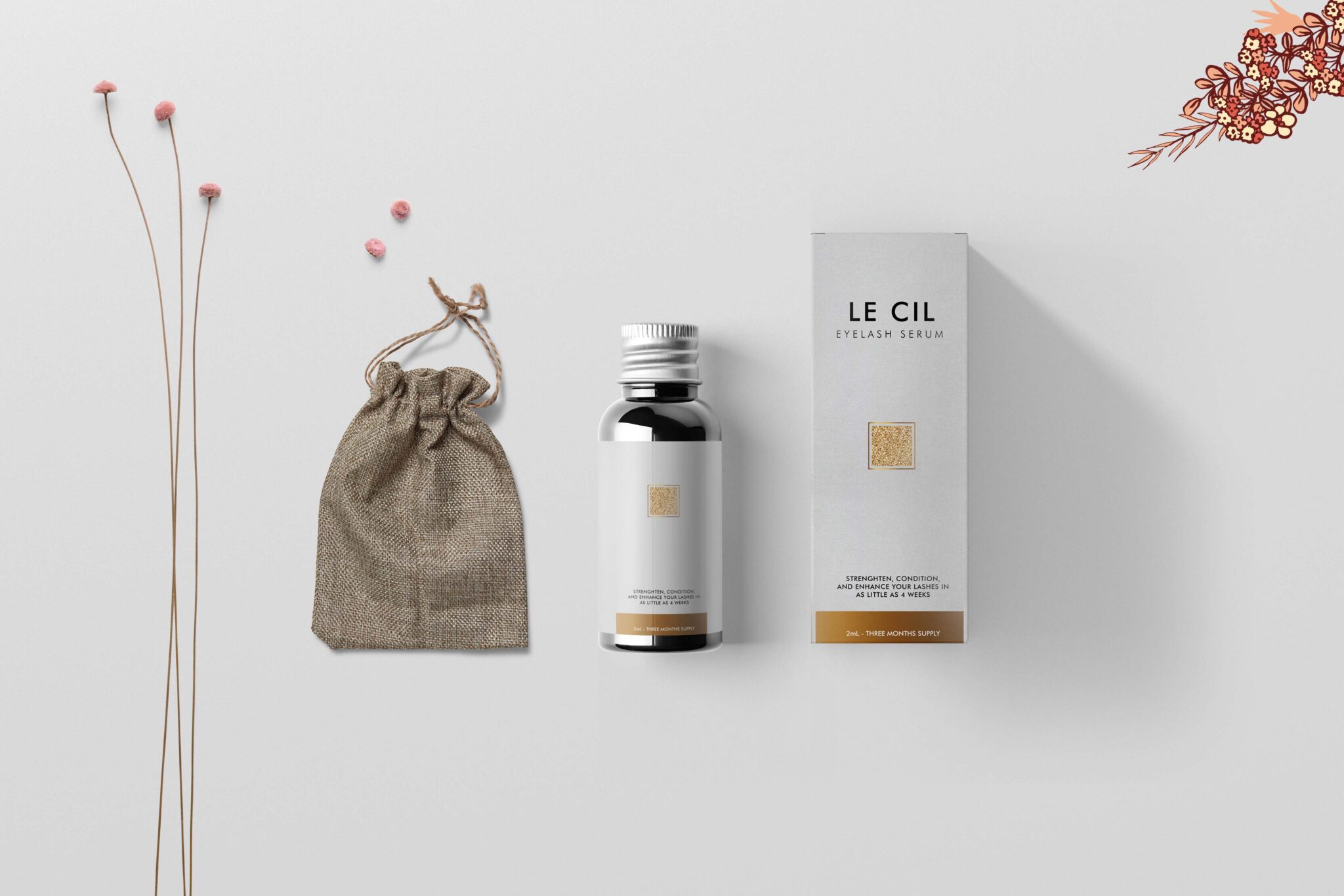 Stylish Amber Bottle Label Mockup 7 Premium Bottle Mockup