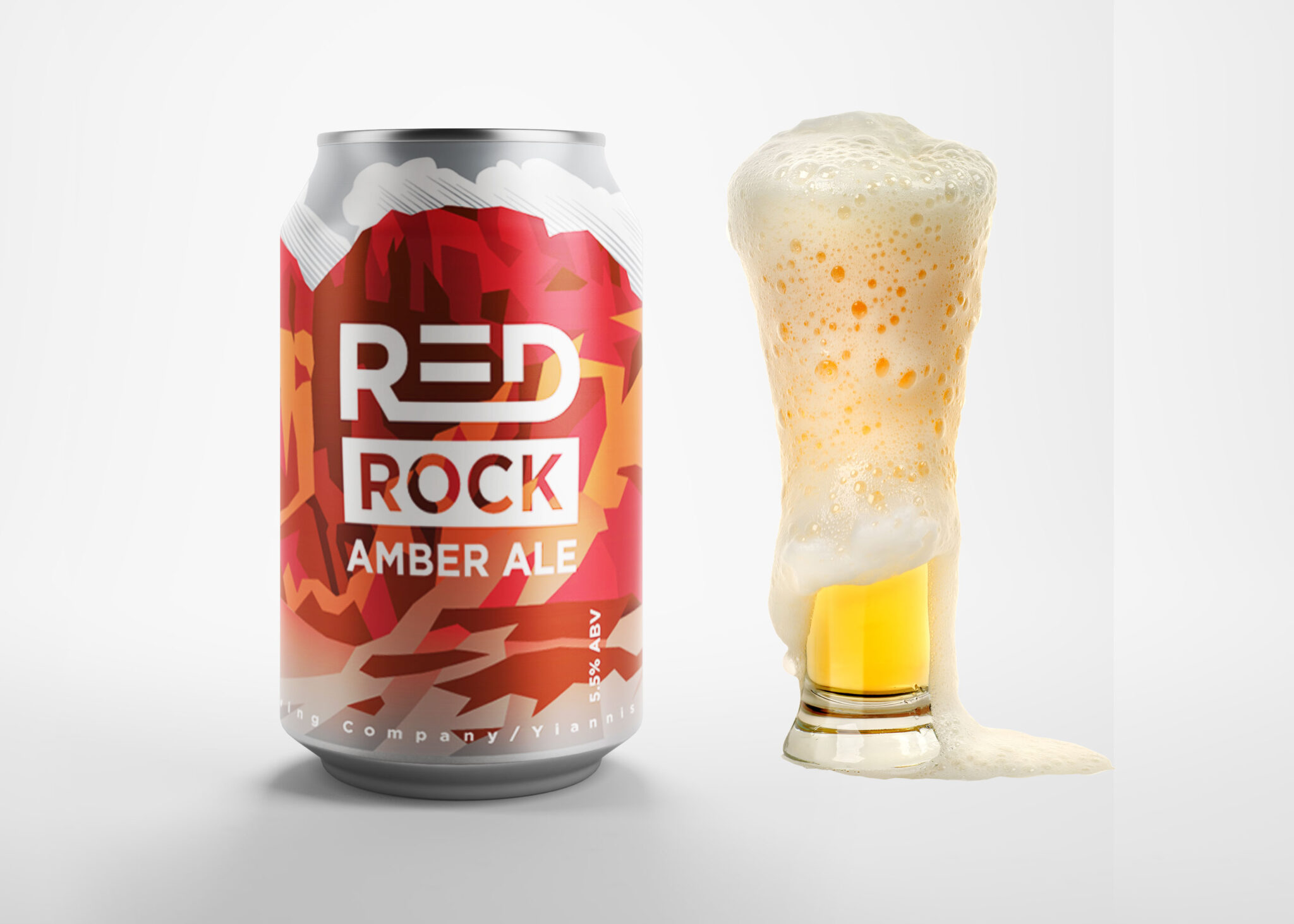Soft Drink Can Mockup