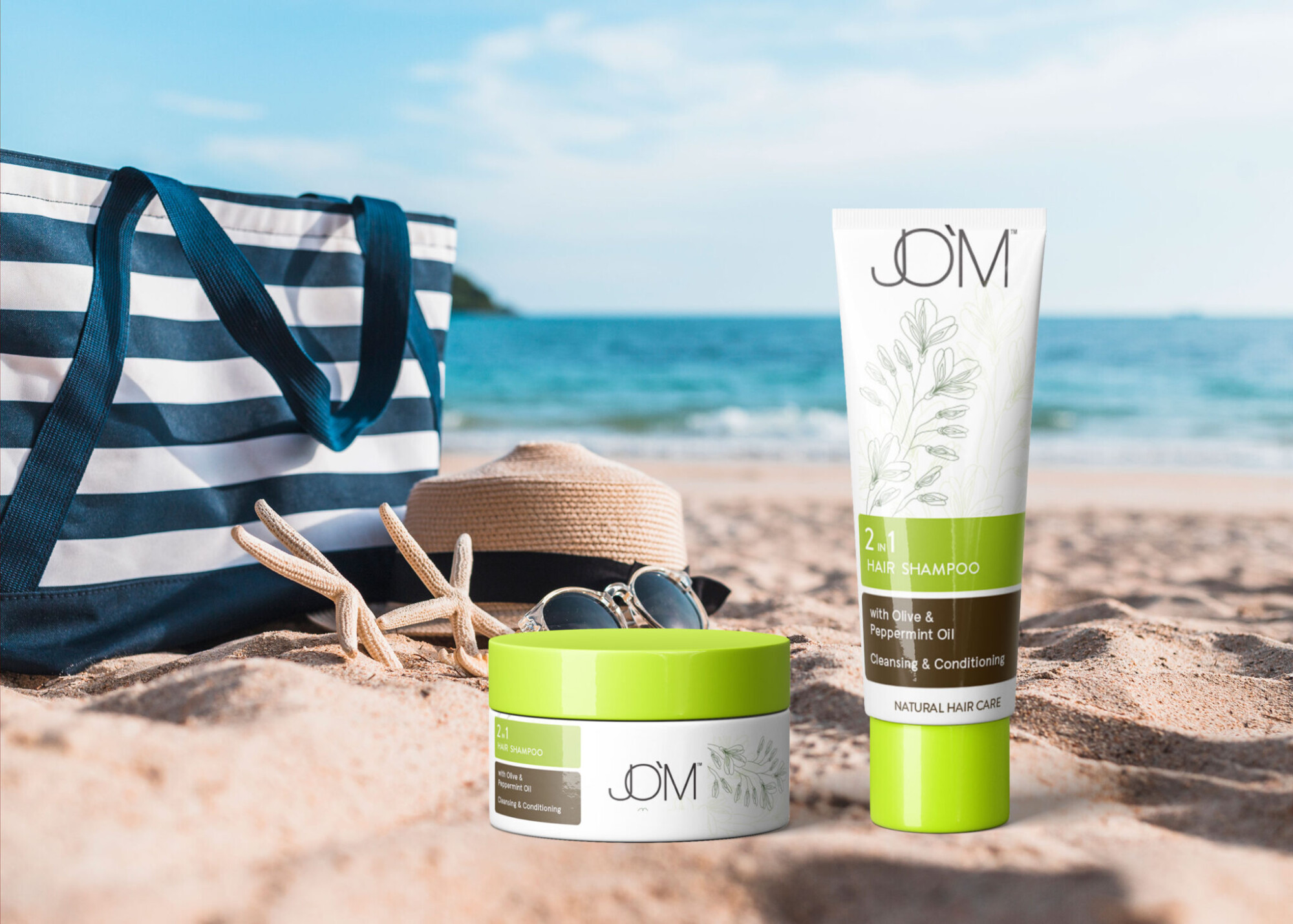 Suncare Cosmetics Mockup