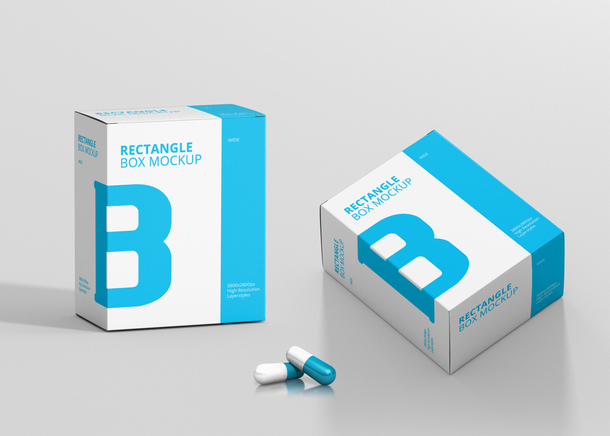Free Vitamin Capsule Box Mockup Download 7 Vitamin Capsule Box Mockup