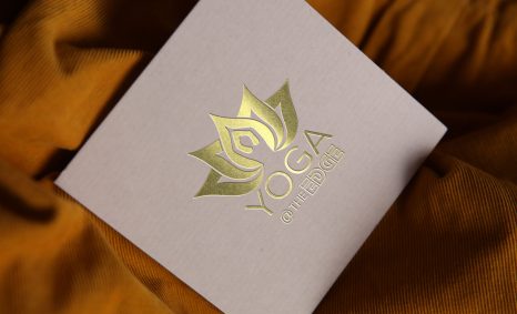 Elegant Gold Logo Mockup
