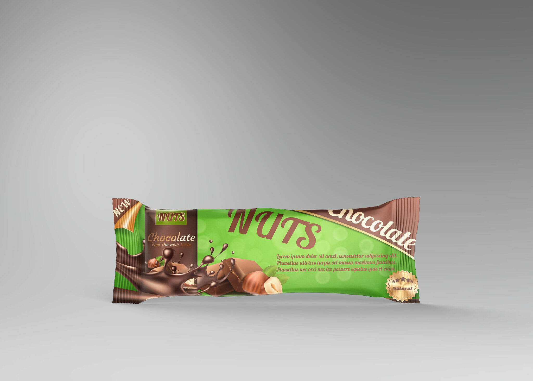 Download Free Chocolate Protein Bar Mockup 2 Protein Bar Chocolate Mockup