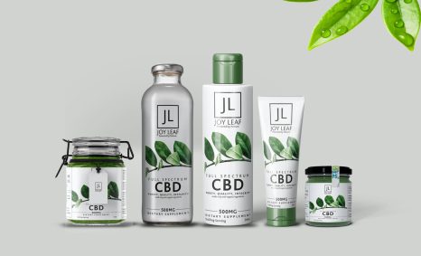 CBD Branding Bottle Mockup