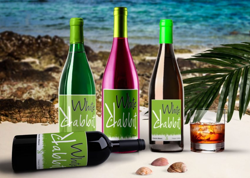 Free PSD Mockups 2 Wine Scene Mockup