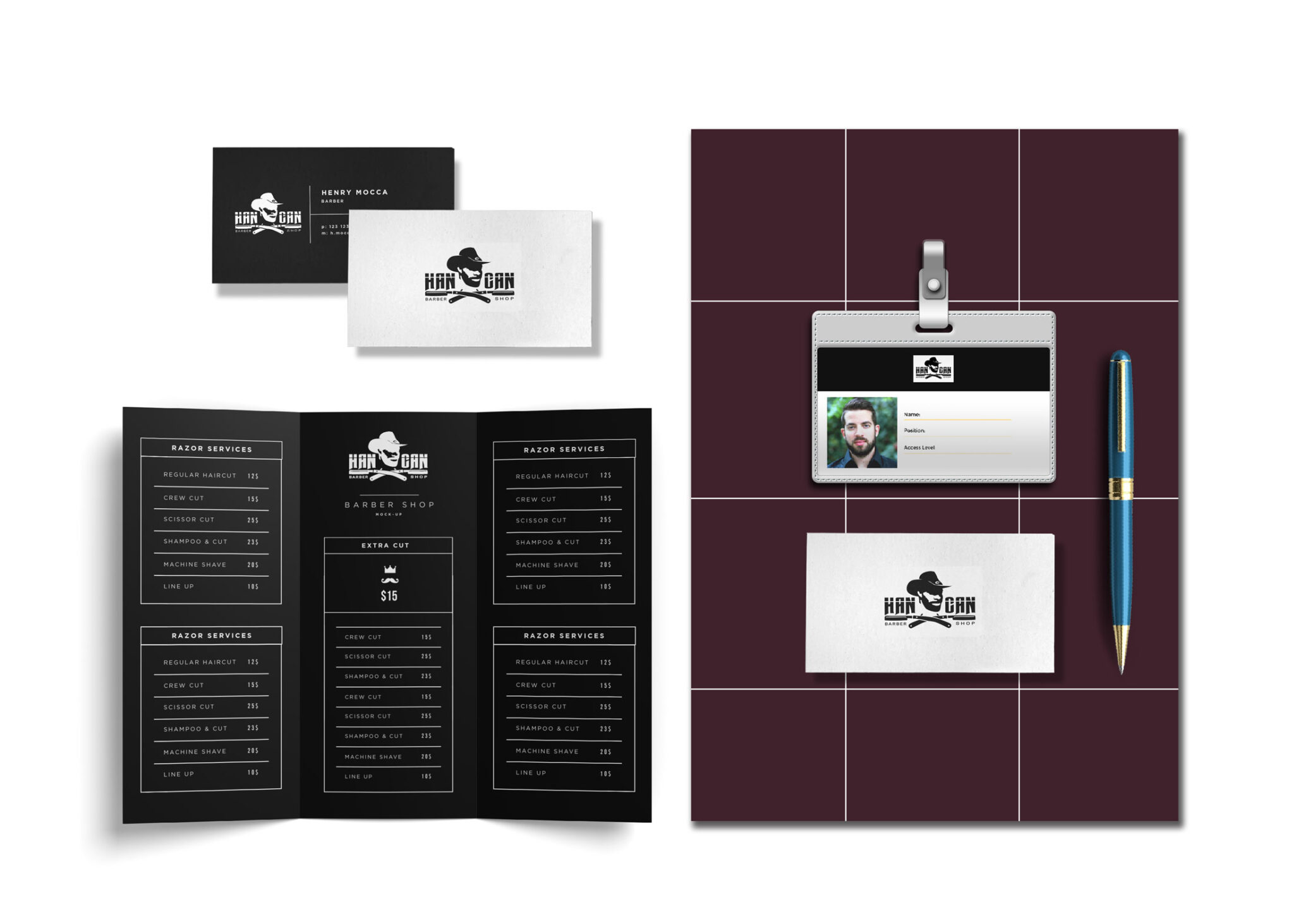 Identity Stationery Branding Mockup