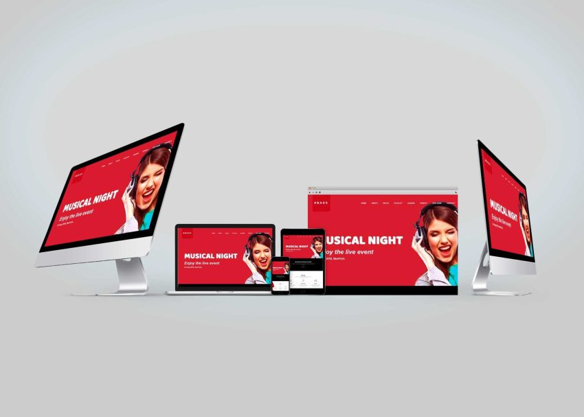 Free PSD Mockups 6 App Showcase Mockup