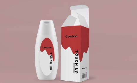 Fragrance Body Lotion Mockup