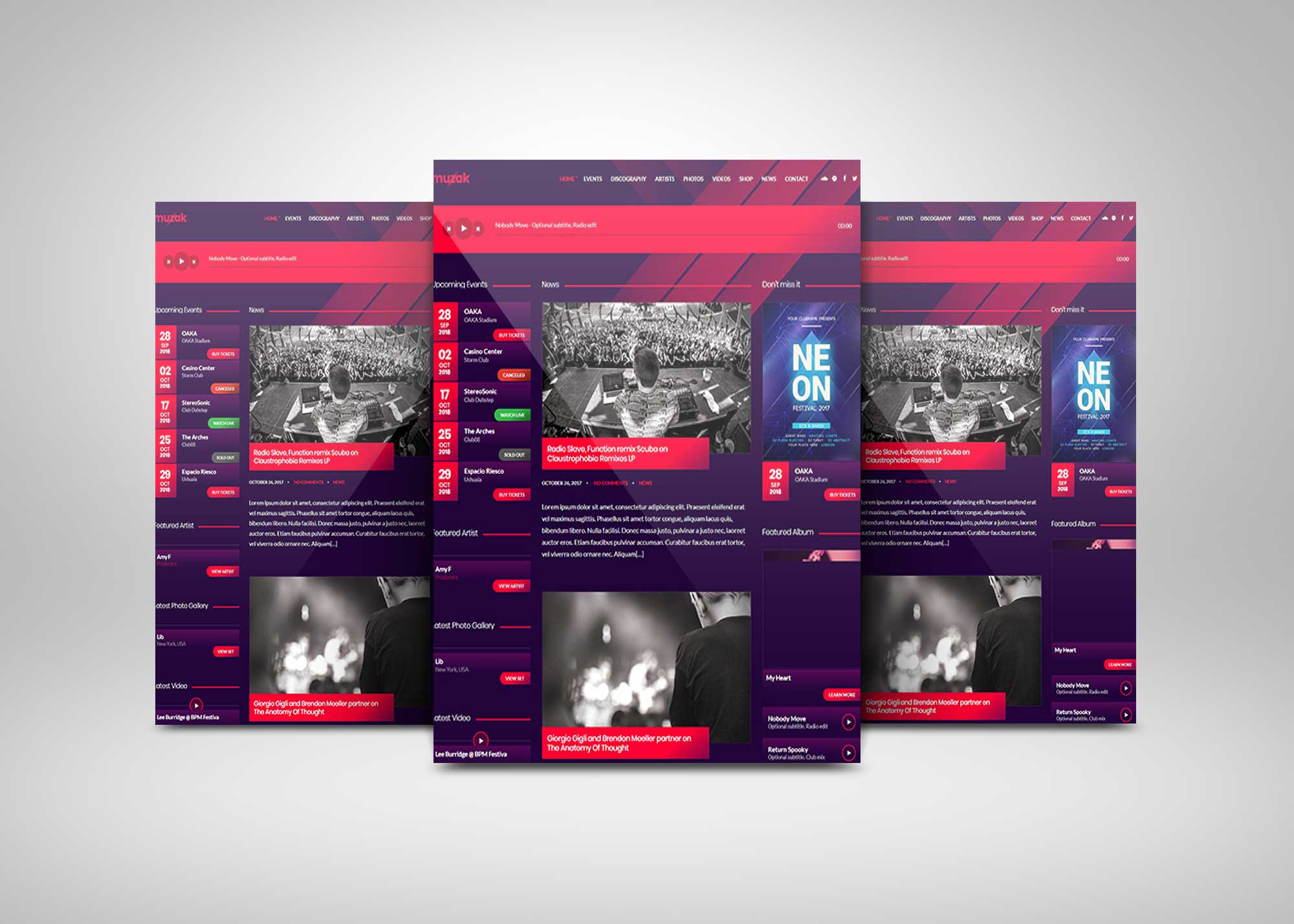 Download Free Modern Web Page Mockup 8 Modern Web Page PSD Mockup