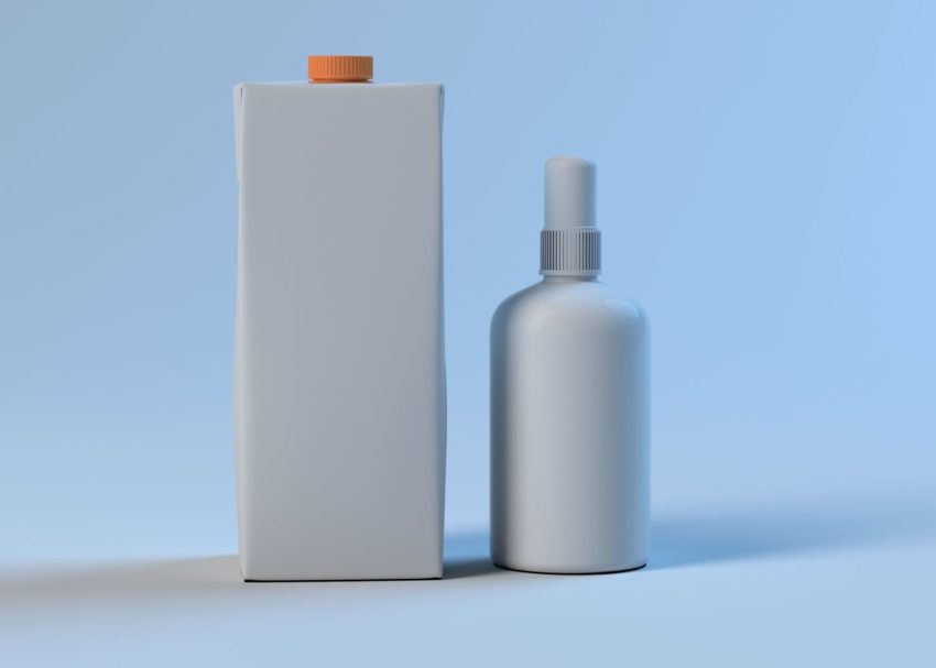 Real Juice Bottle Model