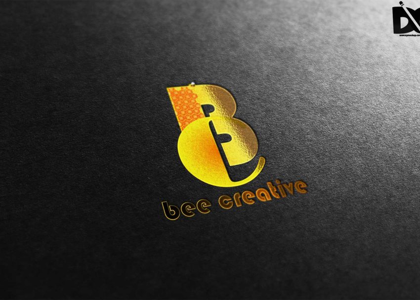 Foil Stamp Logo Mockup