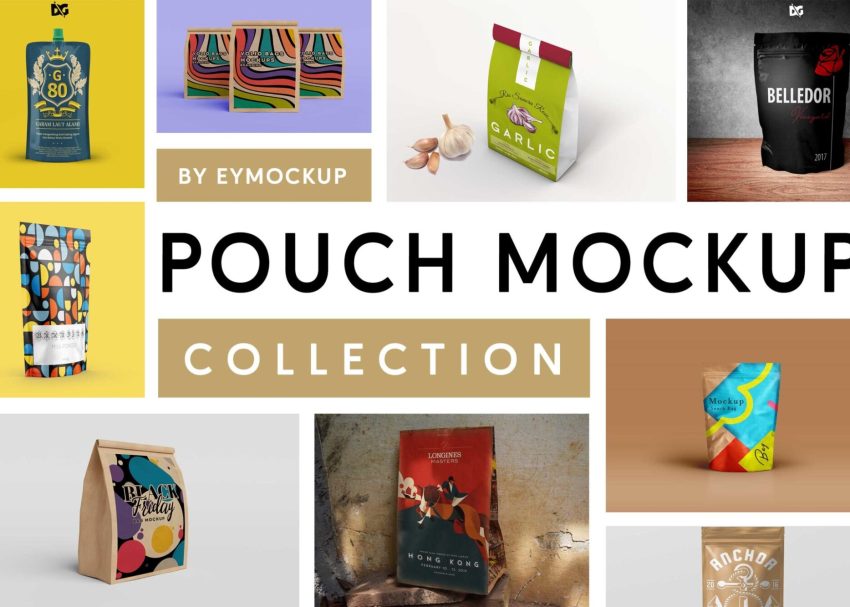 Pouch Mockup Collection