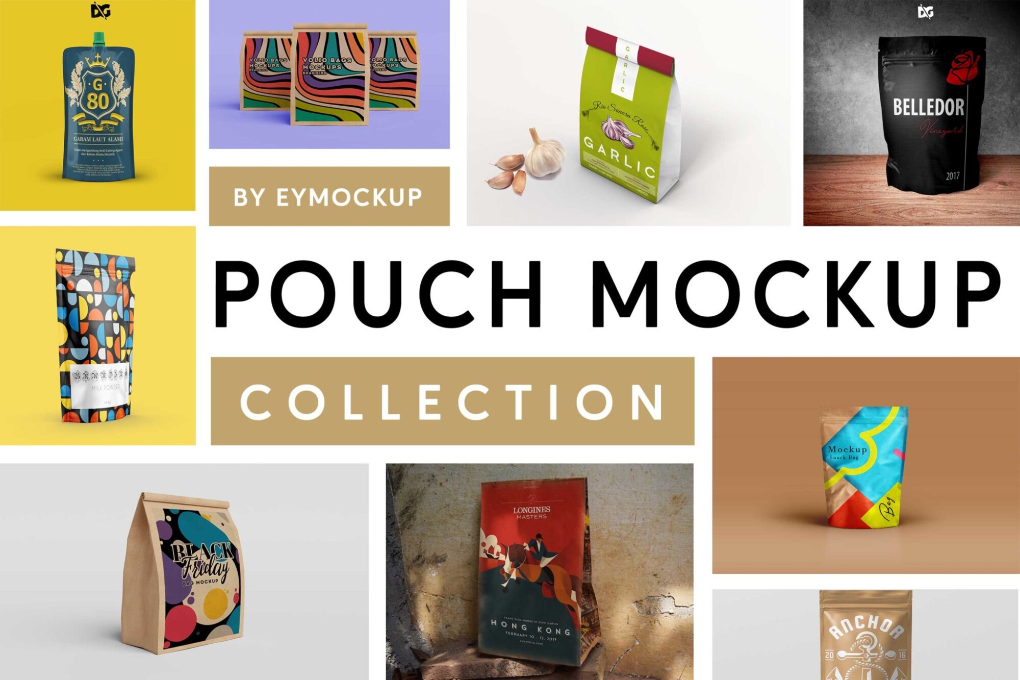 Pouch Mockup Collection